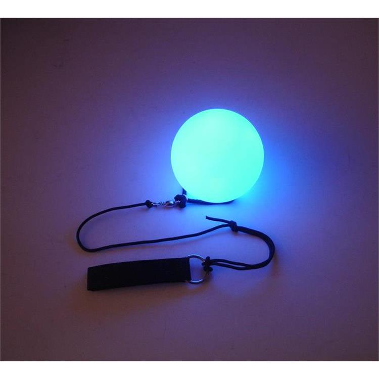 LED Poi Balls - spinning poi set