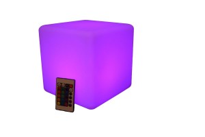 LED cube 8"