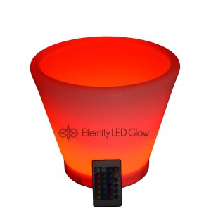 flower pot 9 red remote red